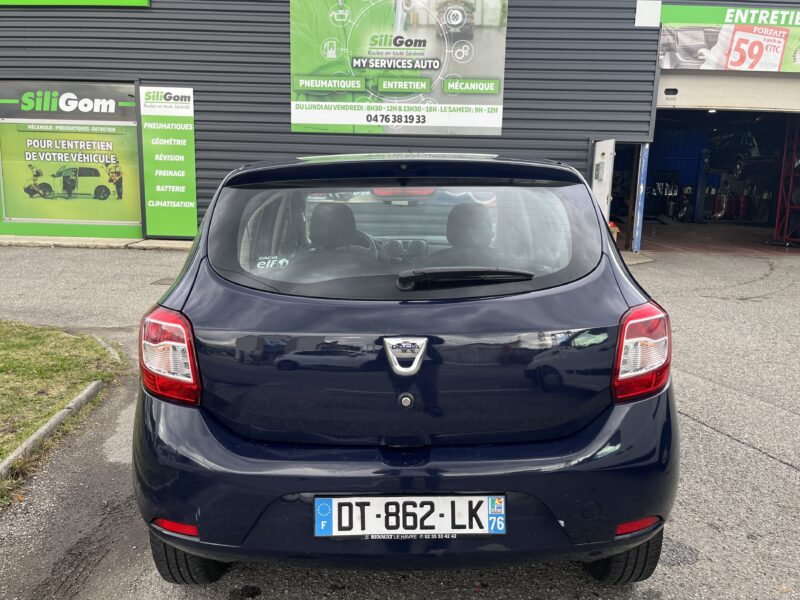 DACIA SANDERO II 2015 E85 ESSENCE/ ETHANOL FLEXFUEL HOMOLOGUE