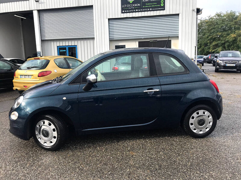 FIAT 500 - 1.2 MPi 69cv dualogic POP STAR - BOITE AUTO - GARANTIE 6 MOIS