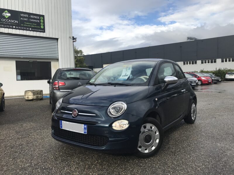 FIAT 500 - 1.2 MPi 69cv dualogic POP STAR - BOITE AUTO - GARANTIE 6 MOIS