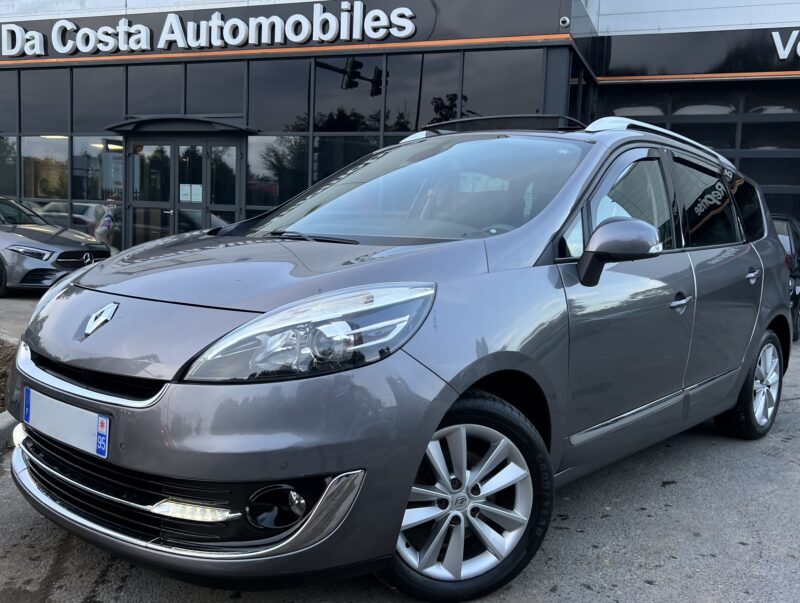 RENAULT GRAND SCENIC III (3) BOSE 1.6 DCI 130 FULL 7 PLACES / TOIT OUVRANT CAMERA GPS - Garantie1an