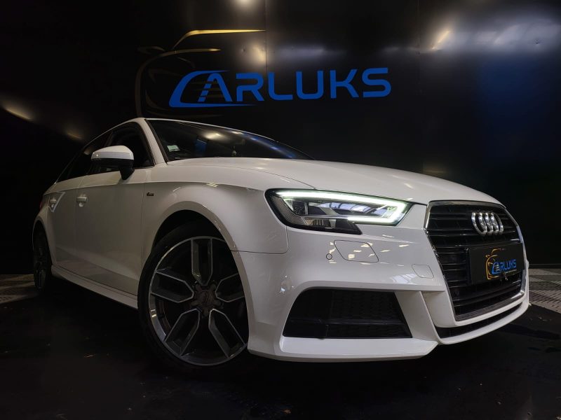 AUDI A3 Sportback 30 TFSI 116cv SPORT LIMITED 1ER MAIN /CAMERA+VOLANT MEPLAT+CARPLAY/