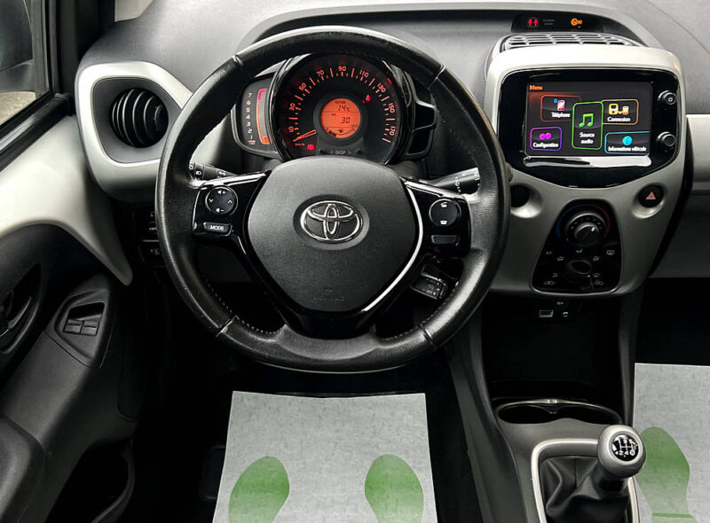 TOYOTA AYGO II 1.0 VVT-i 69 - 5 PORTES CLIMATISATION ECRAN TACTILE BLUETOOTH REGULATEUR Garantie1an