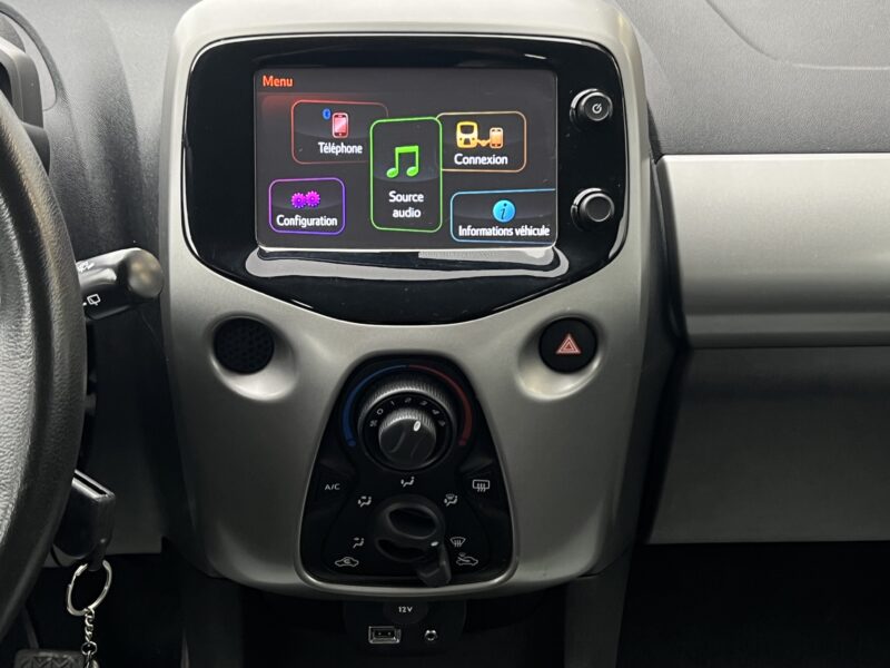 TOYOTA AYGO II 1.0 VVT-i 69 - 5 PORTES CLIMATISATION ECRAN TACTILE BLUETOOTH REGULATEUR Garantie1an