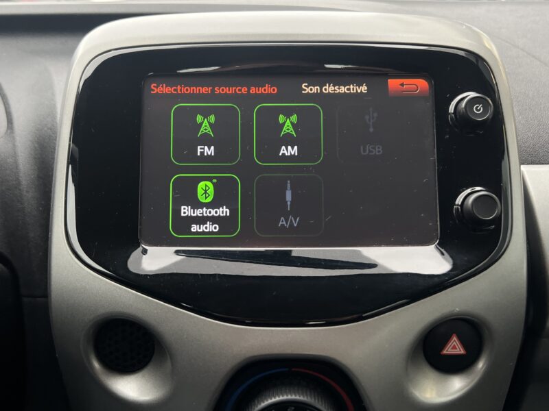 TOYOTA AYGO II 1.0 VVT-i 69 - 5 PORTES CLIMATISATION ECRAN TACTILE BLUETOOTH REGULATEUR Garantie1an