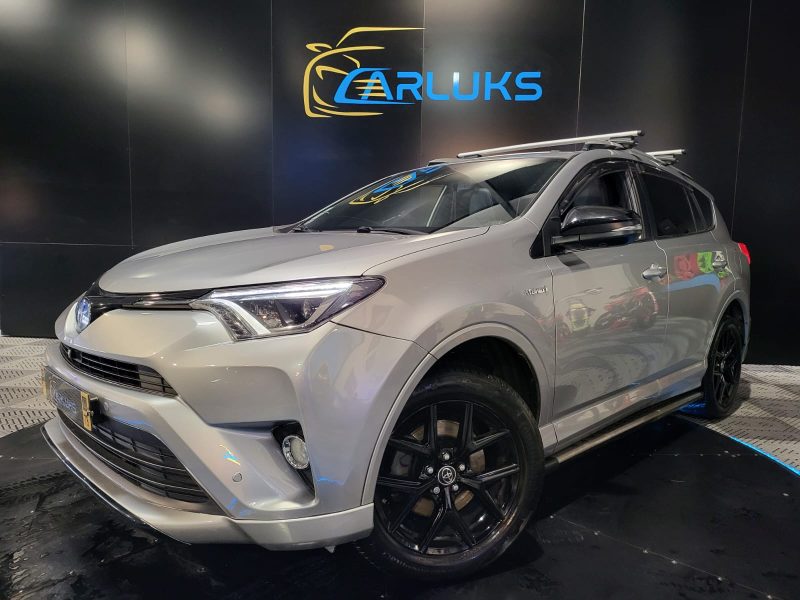 TOYOTA RAV4 Hybrid 2.5 VVT-i 197/155cv Black Edition CVT / TOIT OUVRANT/SIEGES CHAUFFANT/CAMERA DE R