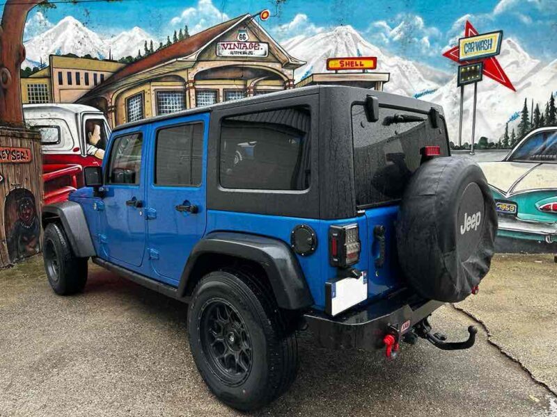 JEEP WRANGLER unilimited  2.8 crd 200 cv reprise possible