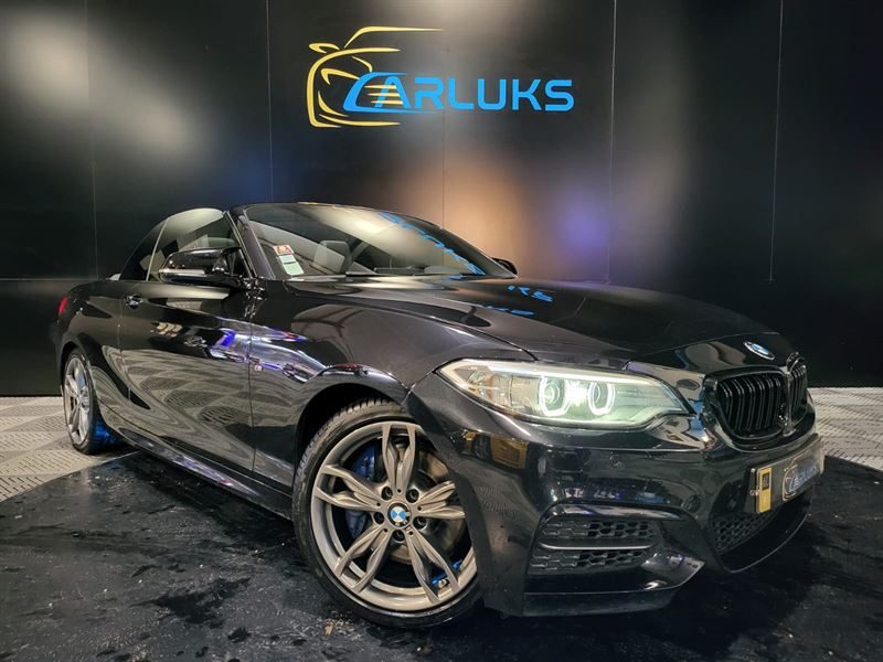 BMW SERIE 2 Cabriolet M235i 326cv BVA // SIEGES CHAUFFANT/RADAR-AV-AR/SONO HARMAN-KARDON