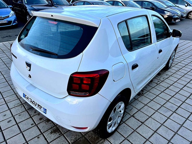 DACIA SANDERO 1.0L 75CH Pack Confort 