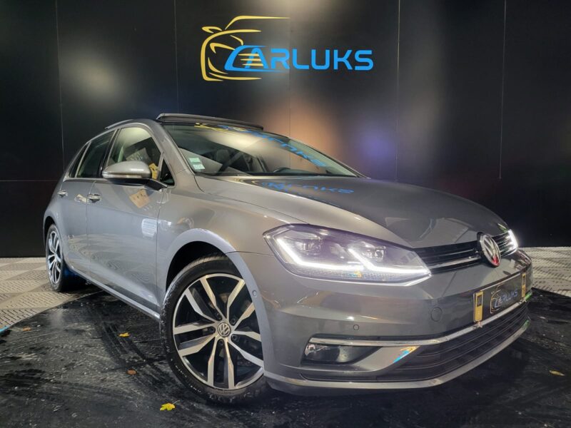 VOLKSWAGEN GOLF VII 2.0 TDI 150cv Carat DSG7 // APPLE CARPLAY/TOIT OUVRANT/CAMERA DE RECUL