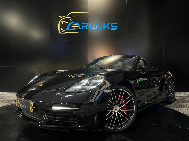 PORSCHE 718 BOXSTER S 2.5 350 cv PACK CHRONO / PDLS + / ECHAPPEMENT SPORT