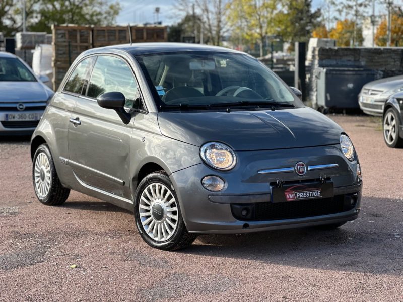 FIAT 500 1.2L 69CV / 92KM /Toit Pano / Clim / Paiement 4 ou 10x Possible