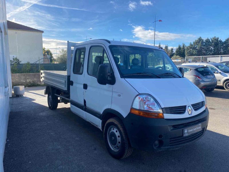 RENAULT MASTER II BENNE 7 PLACES