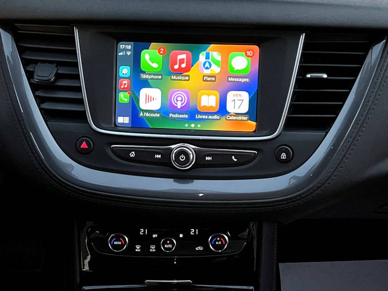 OPEL GRANDLAND X 1.2 130 Cv BOITE AUTOMATIQUE ATTELAGE CAMERA APPLE CARPLAY - GARANTIE 1 AN