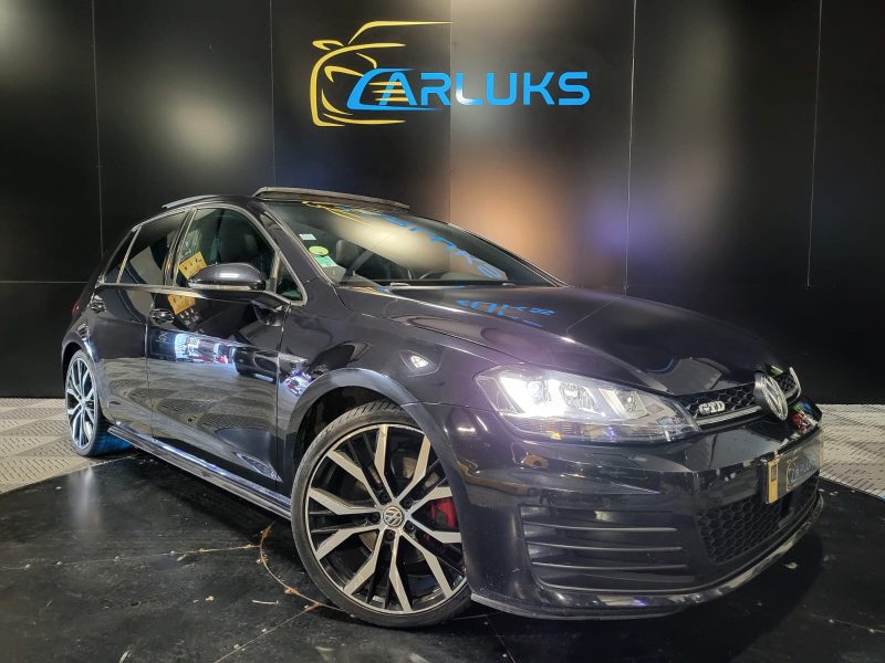 VOLKSWAGEN GOLF VII GTD 2.0 TDI 184cv DSG7 // APPLE CARPLAY/TOIT OUVRANT/SIEGES CHAUFFANT