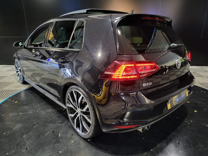 VOLKSWAGEN GOLF VII GTD 2.0 TDI 184cv DSG7 // APPLE CARPLAY/TOIT OUVRANT/SIEGES CHAUFFANT