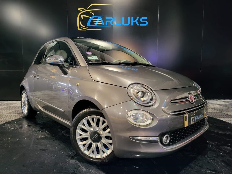 FIAT 500 1.2 69cv Lounge / TOIT PANORAMIQUE/REGULATEUR DE VITESSE/RADAR-AR