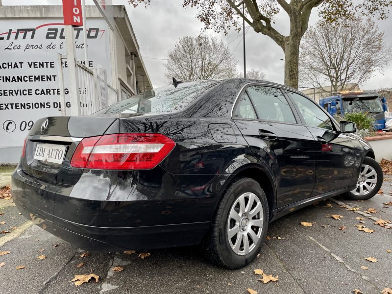 MERCEDES CLASSE E 2010