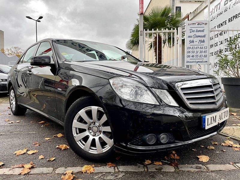 MERCEDES CLASSE E 2010