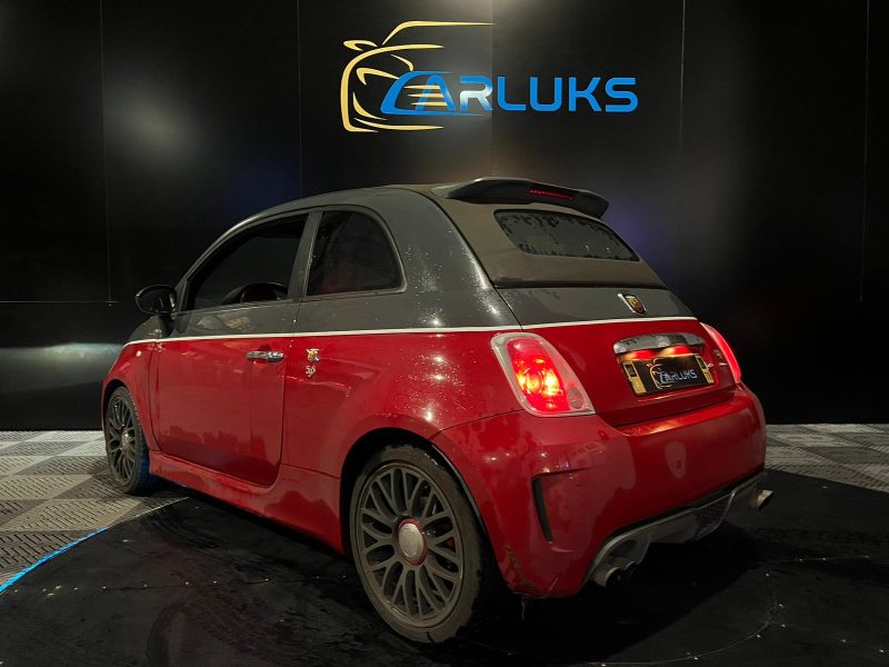 FIAT 500C ABARTH Cabriolet 1.4 T-Jet 160cv Dualogic // CLIM-AUTO/BLUETOOTH/RADAR DE RECUL