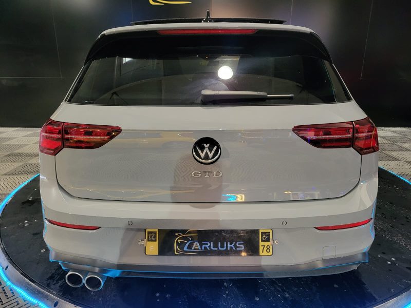 VOLKSWAGEN GOLF VIII 2.0 TDI 200cv GTD DSG7 // APPLE CARPLAY/ANDROID AUTO/TOIT OUVRANT