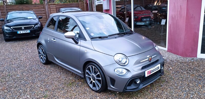 FIAT ABARTH 500 / 595 165cv Turismo 70° anniversario avec cuir, toit vitré ouvrant, écran tactile...