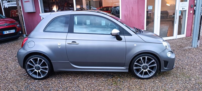 FIAT ABARTH 500 / 595 165cv Turismo 70° anniversario avec cuir, toit vitré ouvrant, écran tactile...