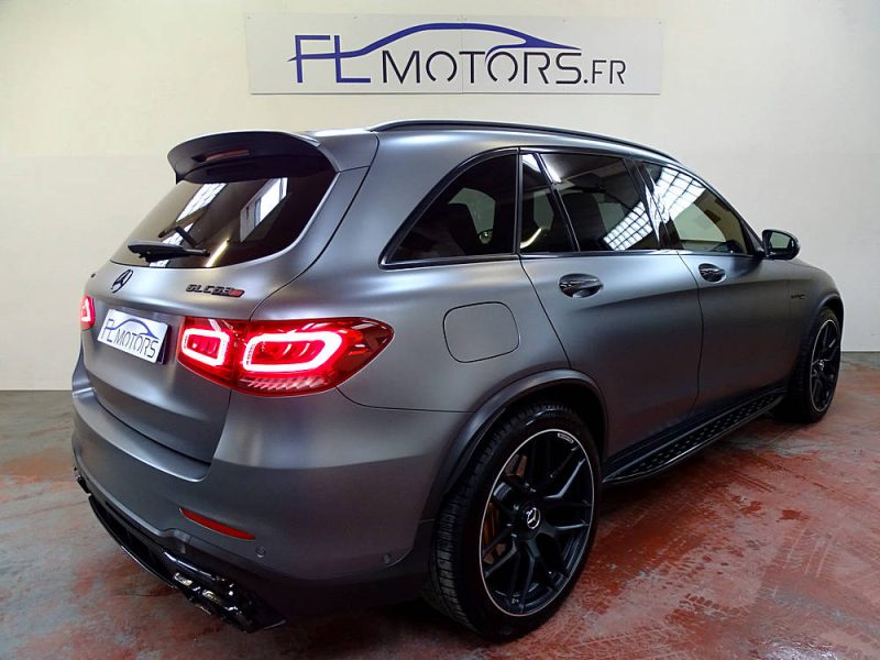 Mercedes Classe GLC 63 S AMG 4Matic+ 510 CV Speedshift 9G Immat France Suivi Mercedes