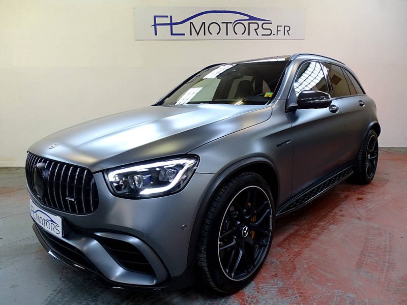 Mercedes Classe GLC 63 S AMG 4Matic+ 510 CV Speedshift 9G Immat France Suivi Mercedes