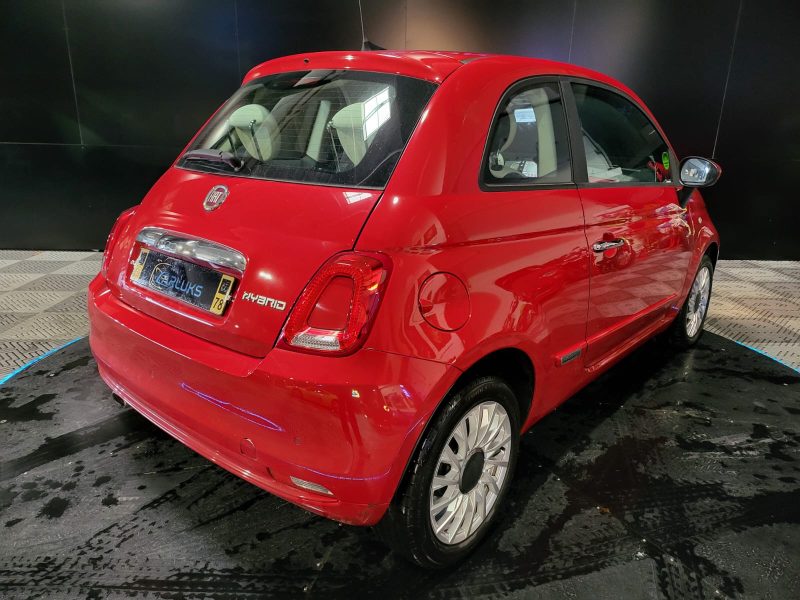 FIAT 500 1.0 12V 69cv Lounge BVM6 // REGULATEUR DE VITESSE/RADAR-AR/BLUETOOTH