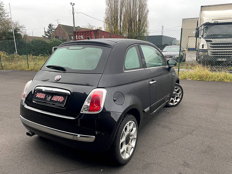 FIAT 500 2011 97000 km toit panoramique clim...