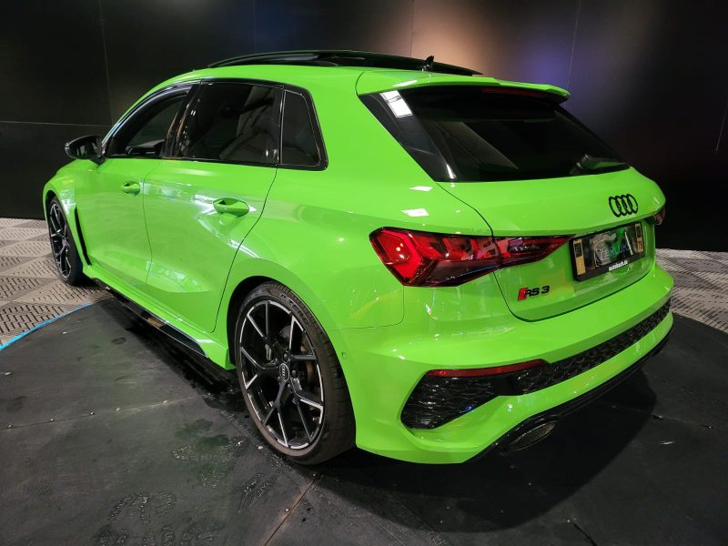 AUDI RS3 SPORTBACK III 2.5 TFSI 400cv S-Tronic7 // TOIT OUVRANT/FREINS CERAMIQUE/HAYON ELECTRIQUE