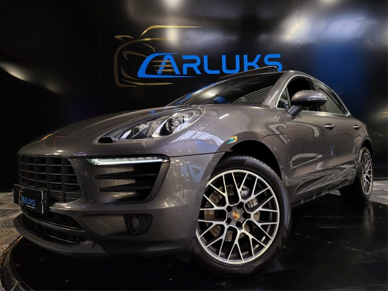 PORSCHE MACAN S 3.0 V6 258 cv 1ER MAIN / SUIVI COMPLET PORSCHE / PACK CHRONO / TOIT OUVRANT