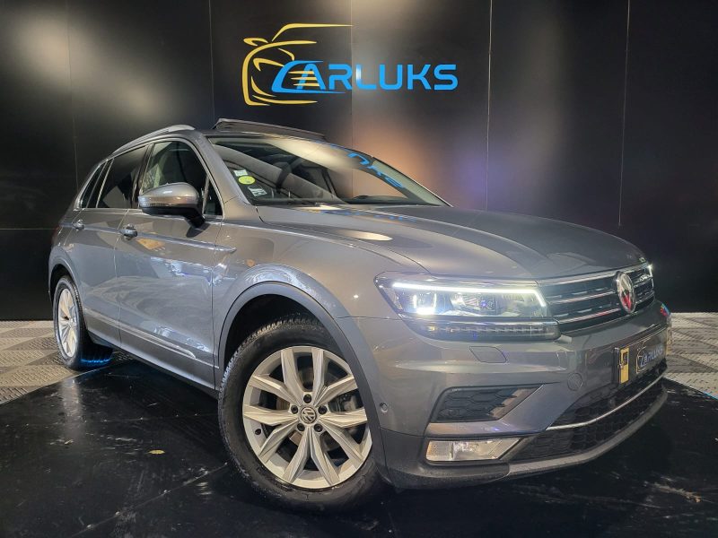 VOLKSWAGEN TIGUAN 2.0 TDI 150cv Carat DSG7 / TOIT OUVRANT/PARK ASSIST/APPLE CARPLAY