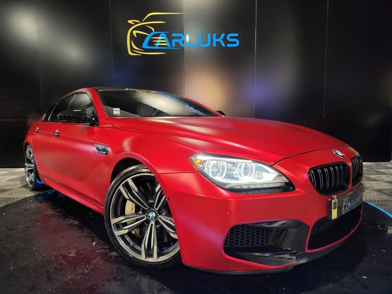 BMW M6 GRAN COUPE 4.4 V8 560cv DKG7 // CIEL DE TOIT BI-TON/SIEGES VENTILE-CHAUFFANT/CAMERA DE RECUL