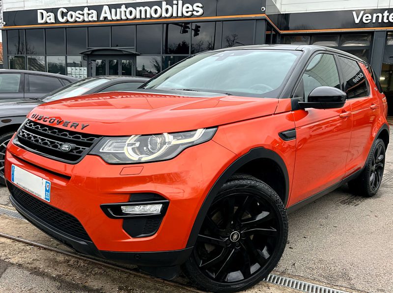 LAND ROVER DISCOVERY SPORT HSE 2.0 TD4 150 4WD ORIGINE FRANCE CUIR GPS CAMERA ATTELAGE - Garantie1an