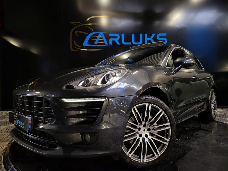 PORSCHE MACAN S 3.0 Diesel 258cv / SUIVI PORSCHE / PACK CHRONO / TOIT PANO / CARPLAY