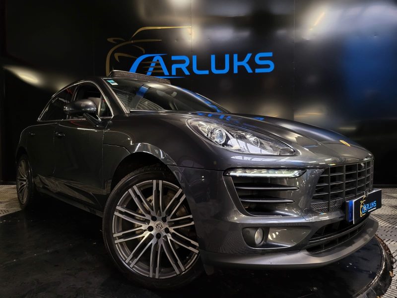 PORSCHE MACAN S 3.0 Diesel 258cv / SUIVI PORSCHE / PACK CHRONO / TOIT PANO / CARPLAY