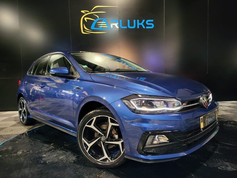 VOLKSWAGEN POLO VI 1.0 TSI 95cv R-Line 1ère Main // APPLE CARPLAY/ANDROID AUTO/CAMERA DE RECUL