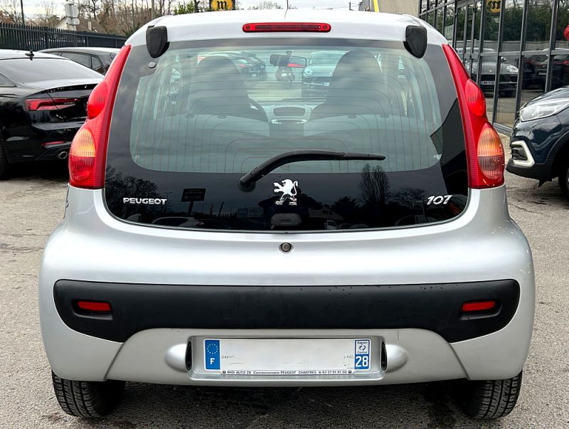 PEUGEOT 107 1.0 68 Cv 1ERE MAIN / 7.392 KMS 5 PORTES - GARANTIE 1 AN