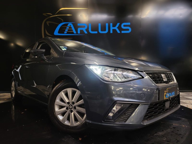 SEAT IBIZA V 1.6 TDI 80cv STYLE BUSINESS / SUIVI COMPLET / CARPLAY / RETRO RABATABLE / CLIM BI-ZONE