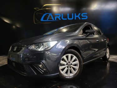 SEAT IBIZA V 1.6 TDI 80cv STYLE BUSINESS / SUIVI COMPLET / CARPLAY / RETRO RABATABLE / CLIM BI-ZONE