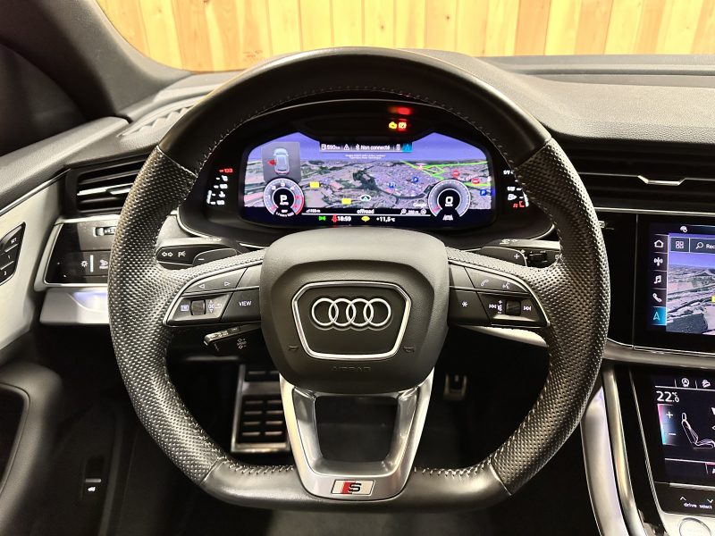 Audi Q8 50 TDI 286 Tiptronic 8 Quattro S line blanc SLINE