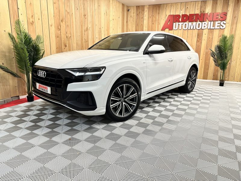 Audi Q8 50 TDI 286 Tiptronic 8 Quattro S line blanc SLINE