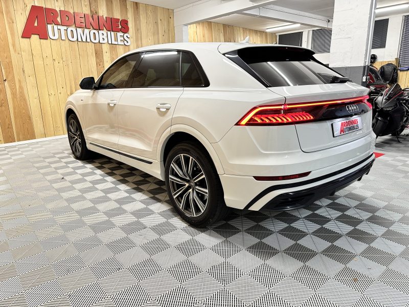 Audi Q8 50 TDI 286 Tiptronic 8 Quattro S line blanc SLINE