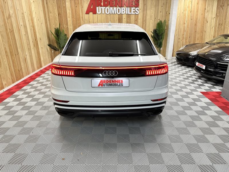 Audi Q8 50 TDI 286 Tiptronic 8 Quattro S line blanc SLINE