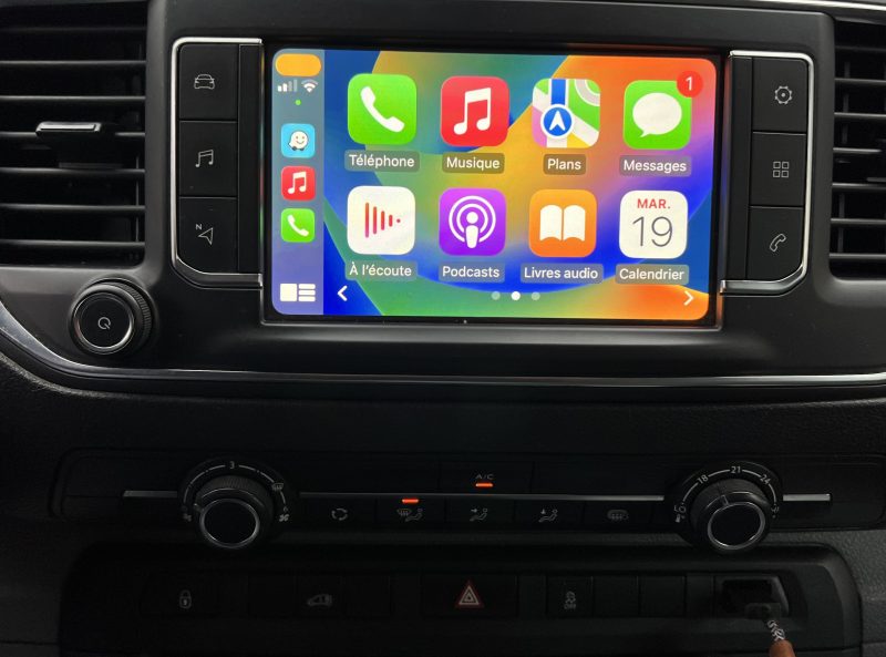 PEUGEOT EXPERT III 1.6 BLUE HDI 115 Cv MOYEN / 3 PLACES GPS CARPLAY & ANDROID - GARANTIE 6 MOIS