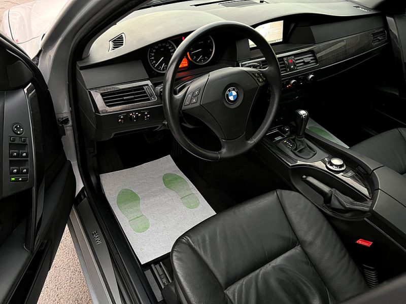 BMW SERIE 5 E 60 530 D 3.0 6CYLINDRES 218 BVA 38 800 KMS CUIR TOIT OUVRANT ORIGINE FRANCE