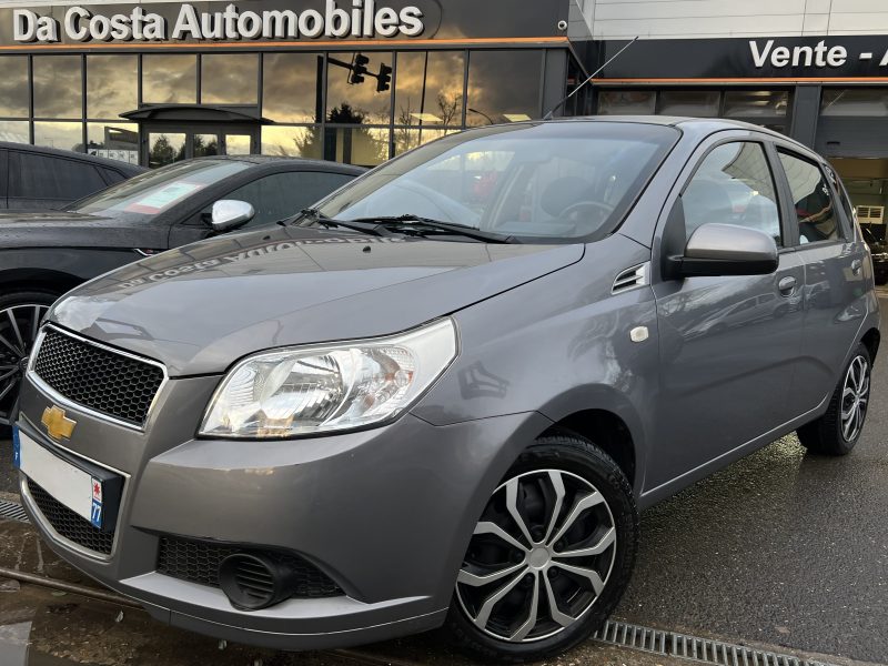 CHEVROLET AVEO 1.2 84 ESSENCE / GPL 1ERE MAIN 82 700 Kms CLIMATISATION BLUETOOTH - GARANTIE 1 AN