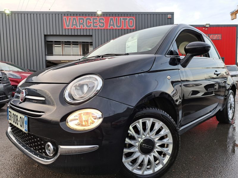 Fiat 500 1.2 8v 69 Cv Lounge Toit Panoramique Radars De Recul Climatisation Ct Ok 11/2025