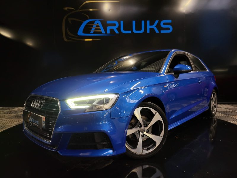 AUDI A3 1.5 TFSI 150 CV S-LINE CARPLAY / RADAR DE RECUL / BLEU ARA